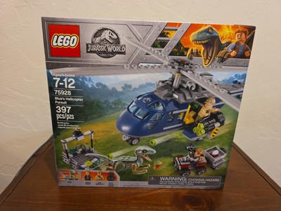 LEGO Jurassic World Blue's Helicopter Pursuit 75928 NEW! SEALED!  673419281829|