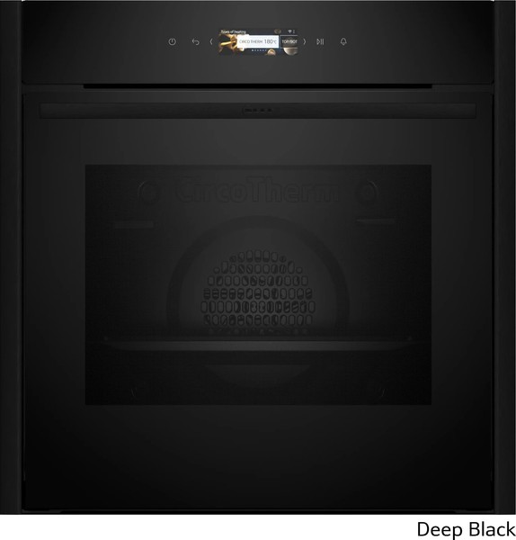 Neff, N 70, B29CR7KY0 Einbau-Backofen, 60 X 60 Cm, Deep Black, Eek: A+-image