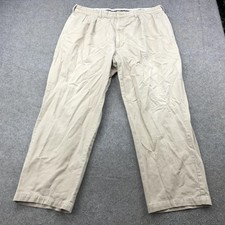 Vintage Polo Ralph Lauren Pants Mens 40x30 Khaki Pleated Classic Fit Chino