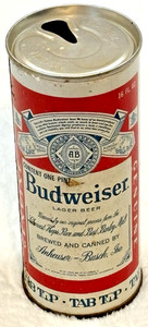 1970’s Budweiser-King Of Beers🍻-Busch Brew-Columbus, Ohio-16 oz-Steel Beer Can