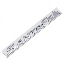 Rear Liftgate Tailgate Emblem Badge Nameplate Santa Fe seat 2013-2019