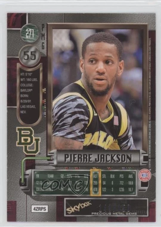 2013-14 Fleer Retro Fleer Metal PMG Red /150 Pierre Jackson #271 - Image 2 of 2