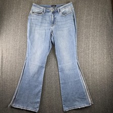 Judy Blue Flare Jeans Womens 16W Light Wash High Rise Stretch Denim JB82601MD-PL