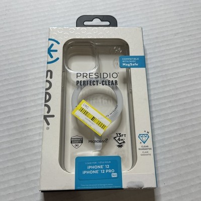 Speck Presidio 2 Grip MAGSAFE Case for iPhone 12 & 12 pro - Perfect Clear