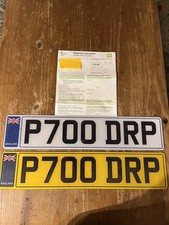 Private Number Plate P700 DRP