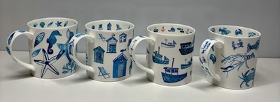 Dunoon Tassen von Rebecca Hogg 4er Set 
