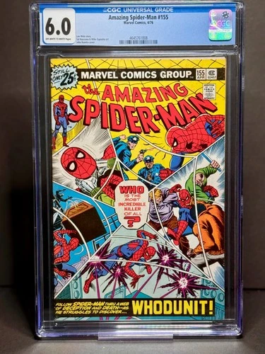 CGC 6.0 Amazing Spider-Man 155 John Romita Cover Marvel 1976