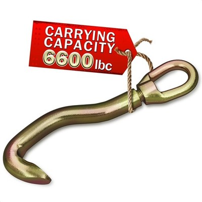 Car Frame Puller Hook 12.99x3.39'', 3000Kg Carrying Capacity - Rust-Free & Durabl