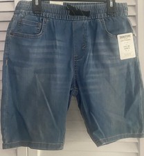 Boy s Signature Gold Levi Strauss Pull On Denim Shorts. SZ Large