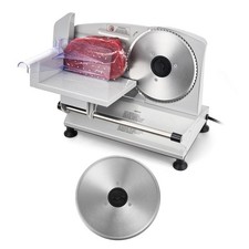 VEVOR Meat Slicer Electric Deli Slicer Machine 150W 6.7 in Sharp Blade for Home