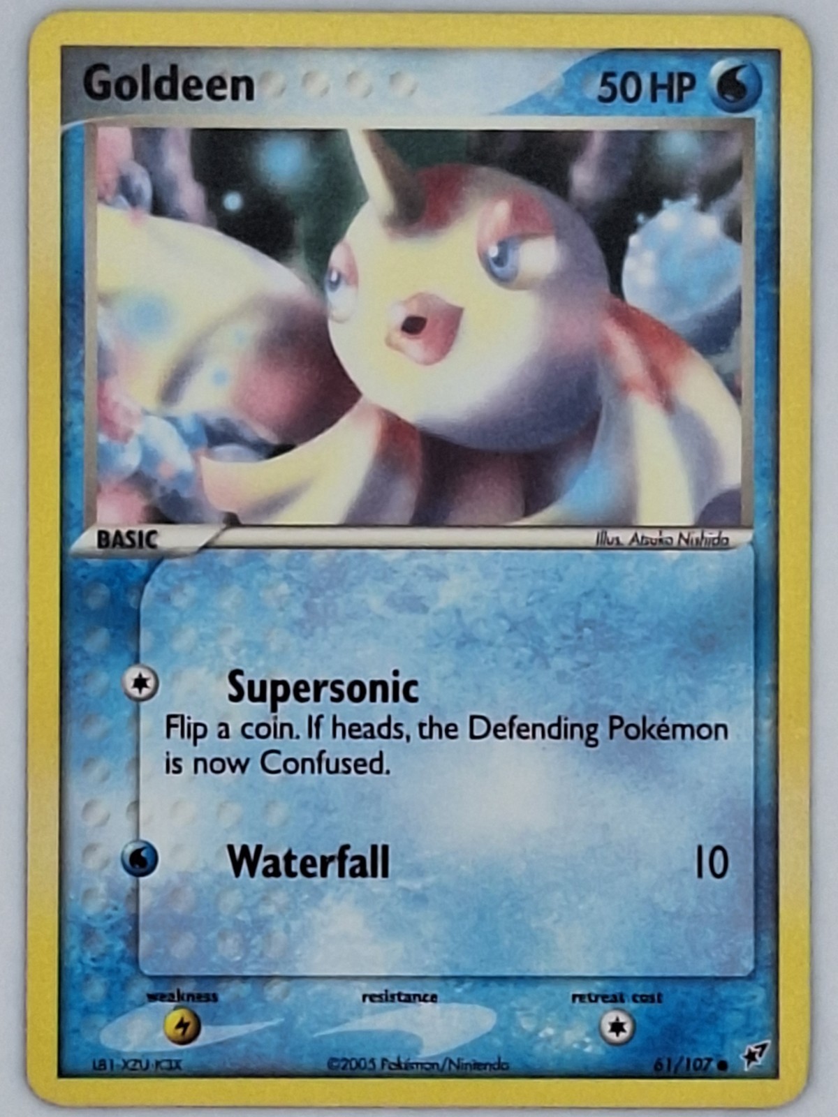 Goldeen 61/107 Pokemon - EX Deoxys LP