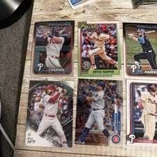 (15) Bryce Harper Kyle Schwarber Lot Philadelphia Phillies Cubs Red Sox