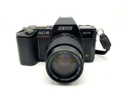 Revue AC5 35mm aka Chinon CP 7M + Hanimex 80-200mm f/4.5 Kit Set Analog SLR 35mm