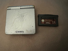 Nintendo Game Boy Advance SP AGS-001 Console, Silver,Fully Tested