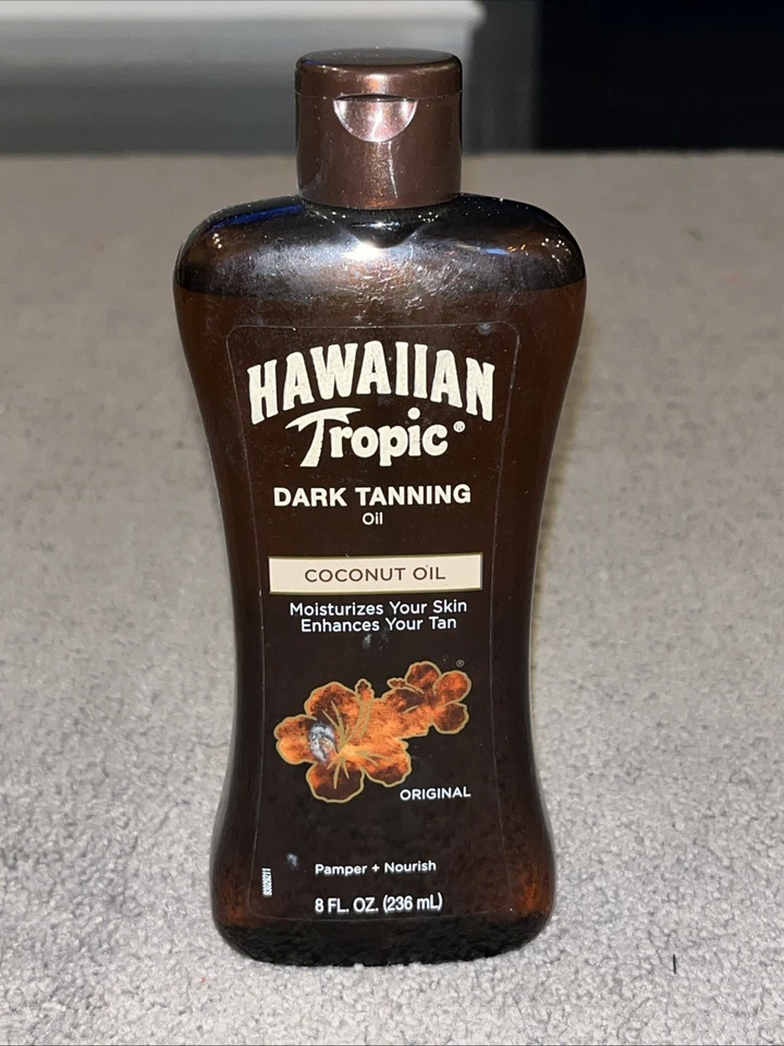 Aceite bronceador oscuro Hawaiian Tropic, 8 fl oz, ACEITE CORPORAL HIDRATANTE - Envío gratuito Foto 3 de 3