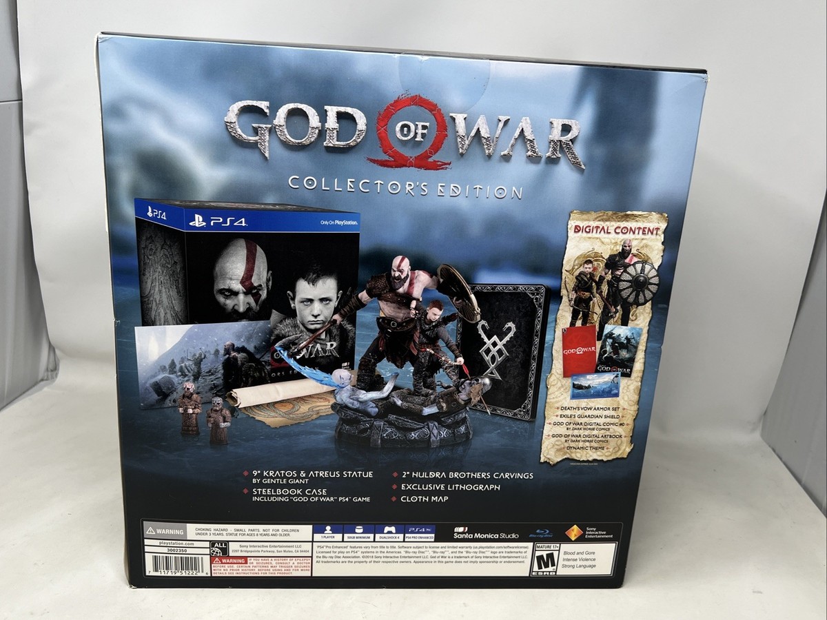 God of War - Collectors Edition - Sony PlayStation 4 for sale