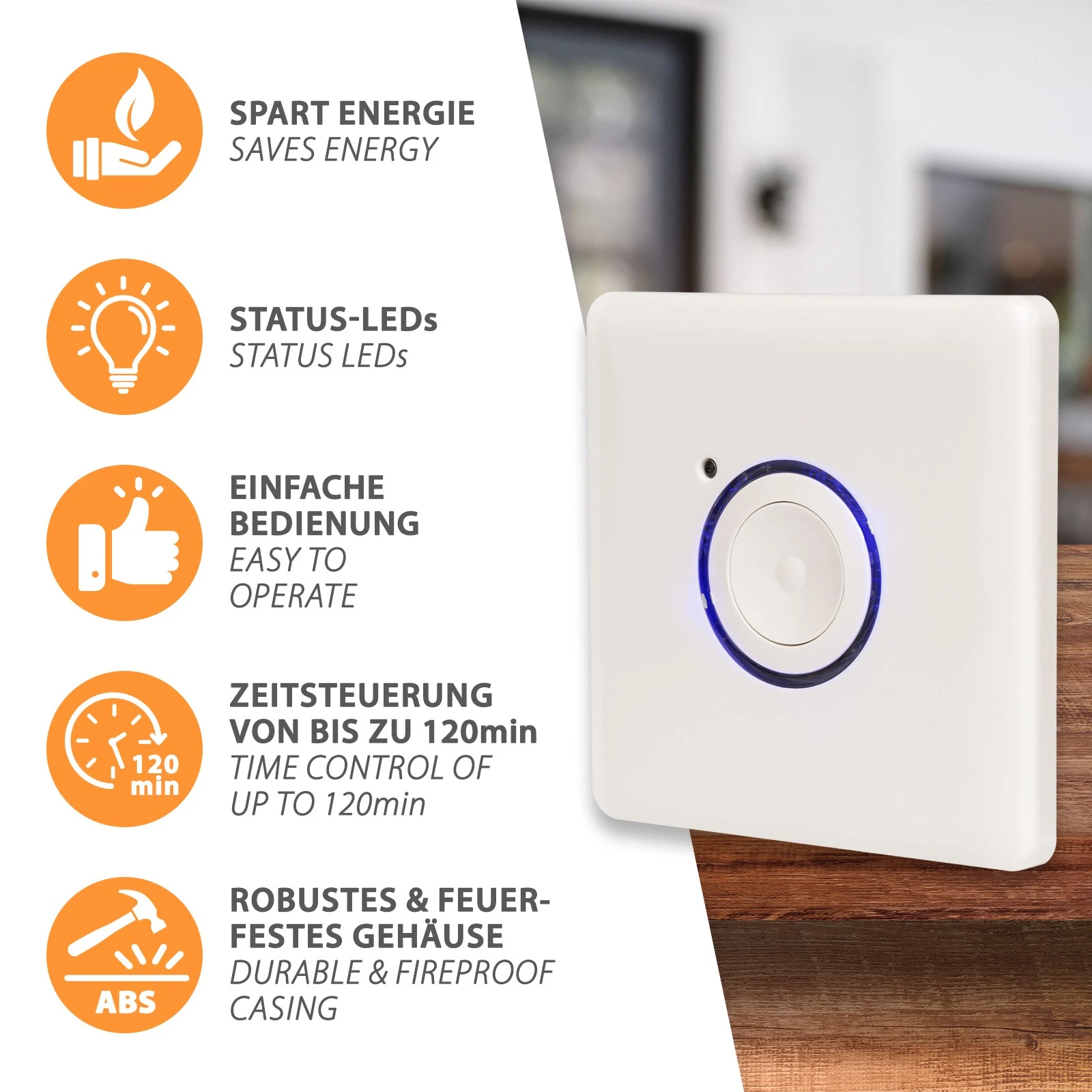 Timer Time Control Time Switch Control Countdown Automatic Switch-Off
