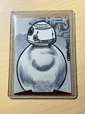 Star Wars The Force Awakens Sketch Card