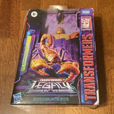 Transformers Legacy Deluxe Class Autobot SANDSTORM BEAST WARS NIB Sealed