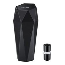 Justtop Car Trash Can With Lid Diamond Design Small Automatic Portable Trash Ca Justtop Car Trash Can With Lid Diamond Design Small Automatic Portable Trash Ca