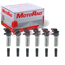 6 pc MotoRad Direct Ignition Coils for 2013-2015 BMW ActiveHybrid 7 Spark sa