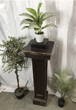 Newel Post Porch Column, Wood Architectural Salvage Repurpose Railing Vintage, X