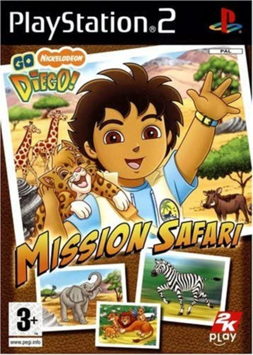 Jeu PS2 Go Diego Go - Mission Safari PS2