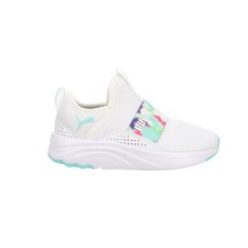 PUMA Softride Sophia Slip On Youth Girls White Sneakers Casual Shoes 37730801