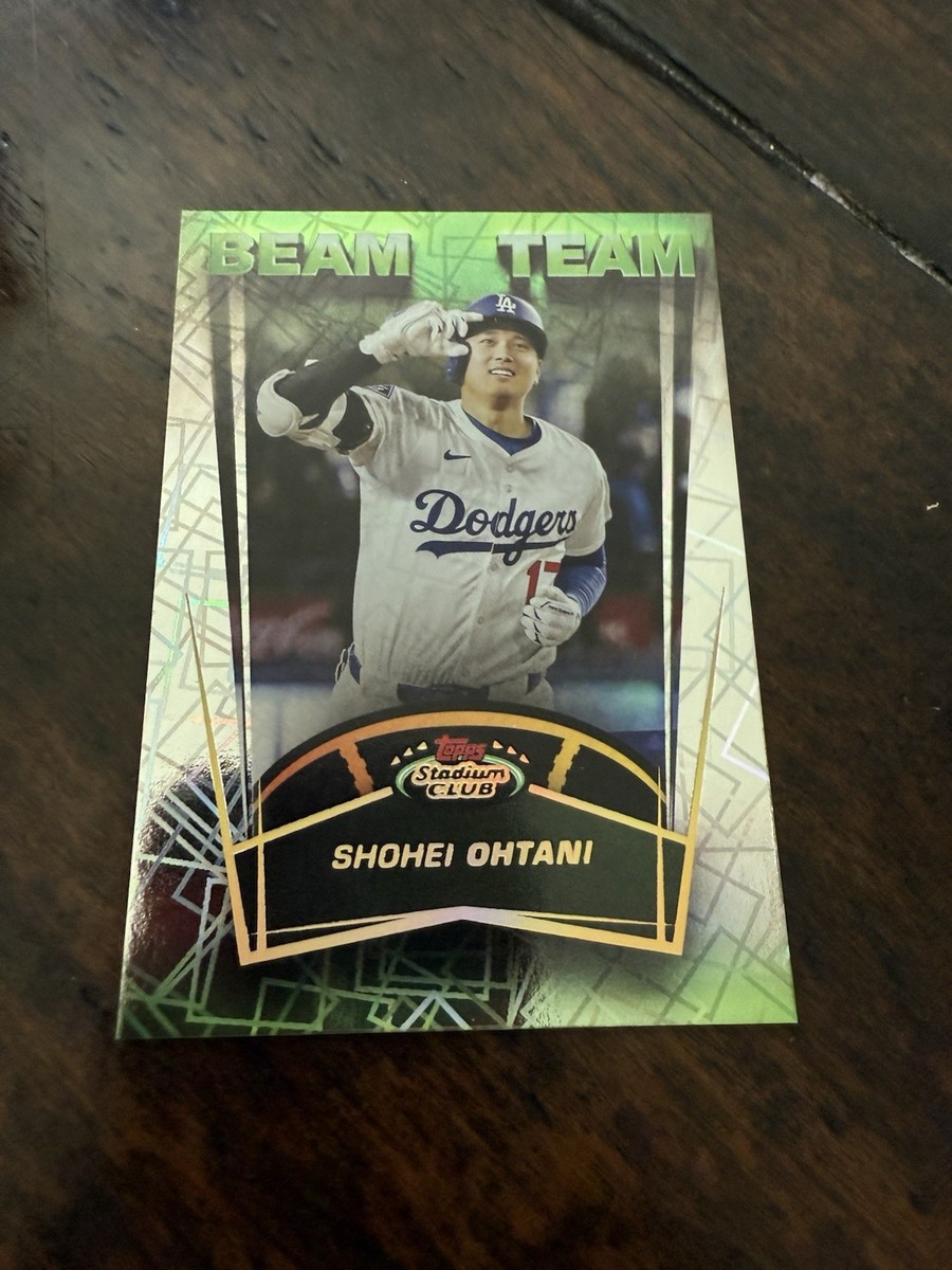 【1/1】大谷翔平 Topps stadium club BEAM TEAM 2025 Topps Stadium Club Shohei Beam Team-SSP | eBay