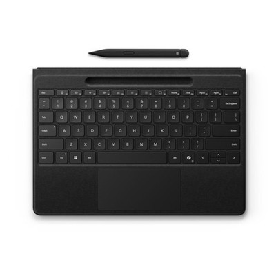 Microsoft Surface Pro Flex Tastatur mit Touchpad & Slim Pen Eingabegerät Schwarz