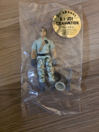 Vintage Gi Joe Starduster Jet Pack Trooper! Sealed Bag, MISB! GI JOE!!