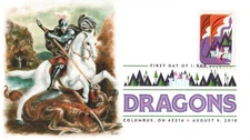 2018 Dragons - St. George & the Dragon - Hi-Density EmPrint