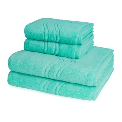 ROSS - Cashmere feeling - 2 X Handtuch 2 X Duschtuch - im Set - saufähig