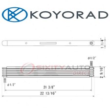 Koyorad Engine Oil Cooler for 2007-2014 Lincoln Navigator 5.4L V8 - Belts ru