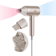 Diffuser Hair Dryer Blow Dryer - 300 Million Ionic Hairdryer with Diffuser  Com