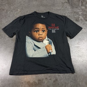Lil Wayne T-Shirt Tha Carter III Promo Merch Hip Hop Rap Tee Men's Size