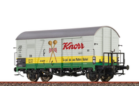 Brawa 51135 Gedekter GüTerwagen Gms30 Knorr Db Ep.Iii Ho 1:87 Neu
