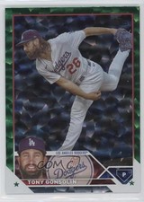 2023 Topps Series 1 Green Foil 485/499 Tony Gonsolin #202 15ny