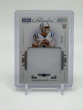 2021 Flawless SAM EHLINGER Jumbo Rookie Patch Silver Rookie #19/20 - COLTS RC