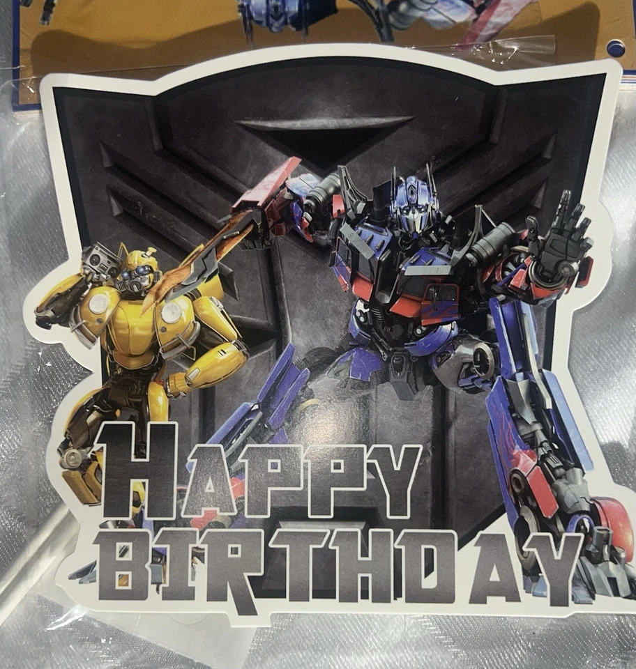 Transformers Birthday Party Supplies - Image 3 of 4