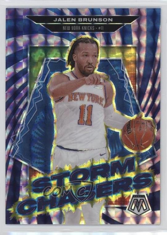 2024-25 Panini Mosaic Storm Chasers Jalen Brunson #19 02s2