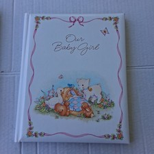 Vintage Hallmark Album "Babe In Wood" Our Baby Girl BBA2703 With Box