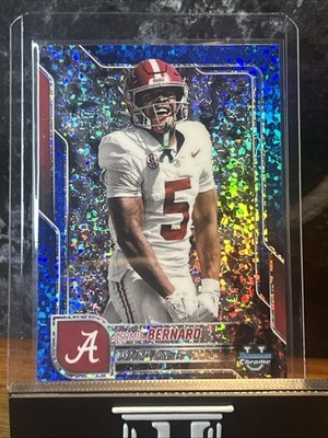  GERMIE BERNARD 2025 BOWMAN CHROME U SP BLUE MINI DIAMOND #d To 150 Bama 