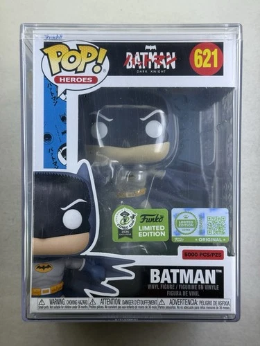 Funko Pop! Batman (Bat-Manga!) ECCC 2026 Sticker Exclusive LE 5000 In Hand