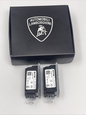 OEM Lamborghini Urus LED Door Lights with Shield - Set Of 2