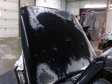Used Hood Fits 2009 Jeep Wrangler Flat Center Grade C