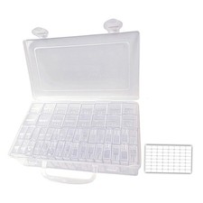 48 Slots Seed Storage Organizer in 2 Sizes with Label Stickers, Portable5445