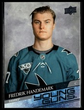 2020-21 Upper Deck #711 Fredrik Handemark