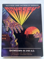 Magnavox Odyssey 2 Showdown nel 2100 d.C. CIB TESTATO E FUNZIONANTE