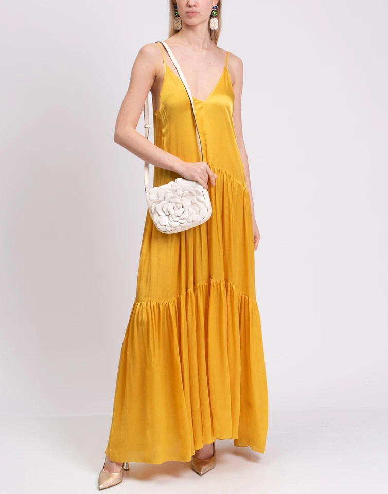 RRP€2100 VALENTINO GARAVANI 03 ROSE EDITION ATELIER Leather Flap Bag HANDMADE - Image 2 of 4